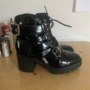 Cutoff Platform Boots